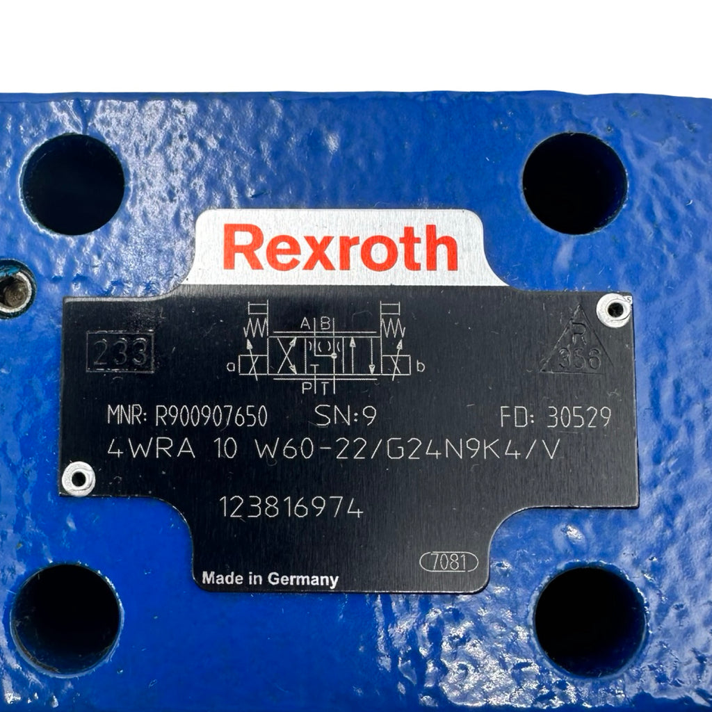 Rexroth 4WRA10W60-22/G24N9K4/V Proportional Wegeventil Hydraulik