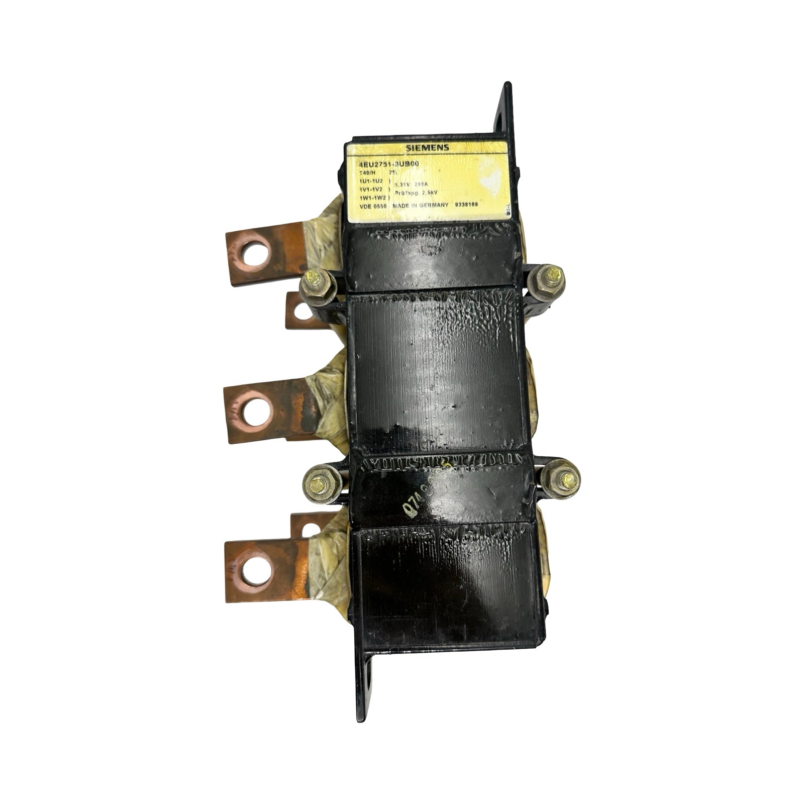 Siemens Netzdrossel 4EU2751-UB00 3 Phasen Drossel Trafo 2,5kW 280V