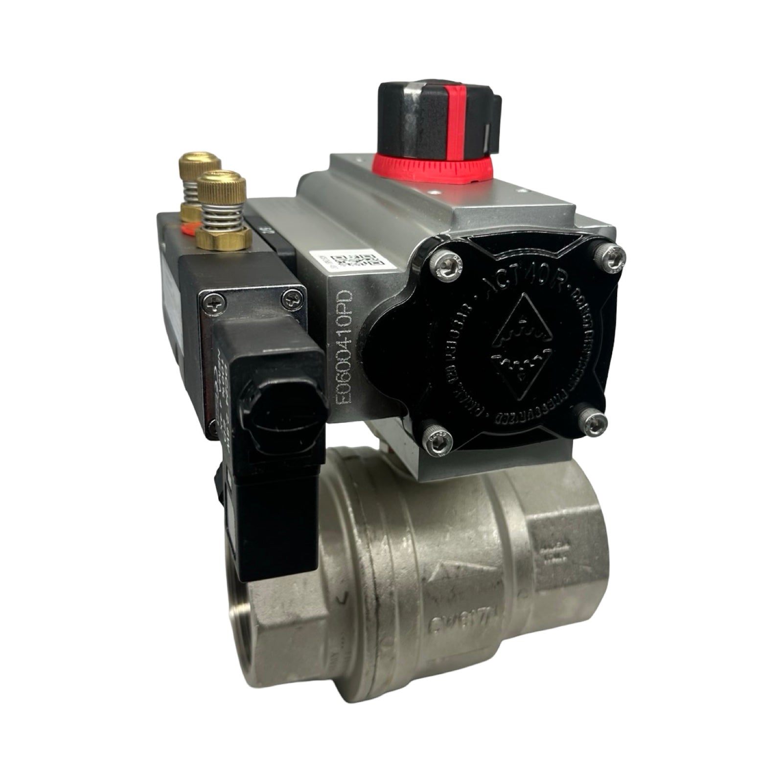Econ DN50 Kugelhahn Pneumatikventil Fig.7902 5/2 Wegeventil PN40 24V DC