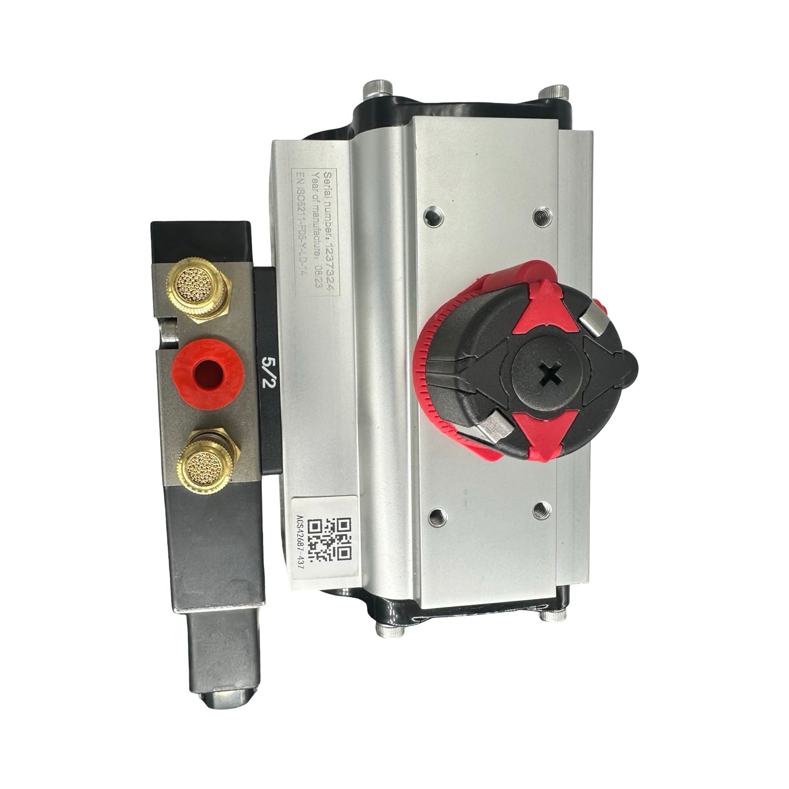 Econ DN50 Kugelhahn Pneumatikventil Fig.7902 5/2 Wegeventil PN40 24V DC