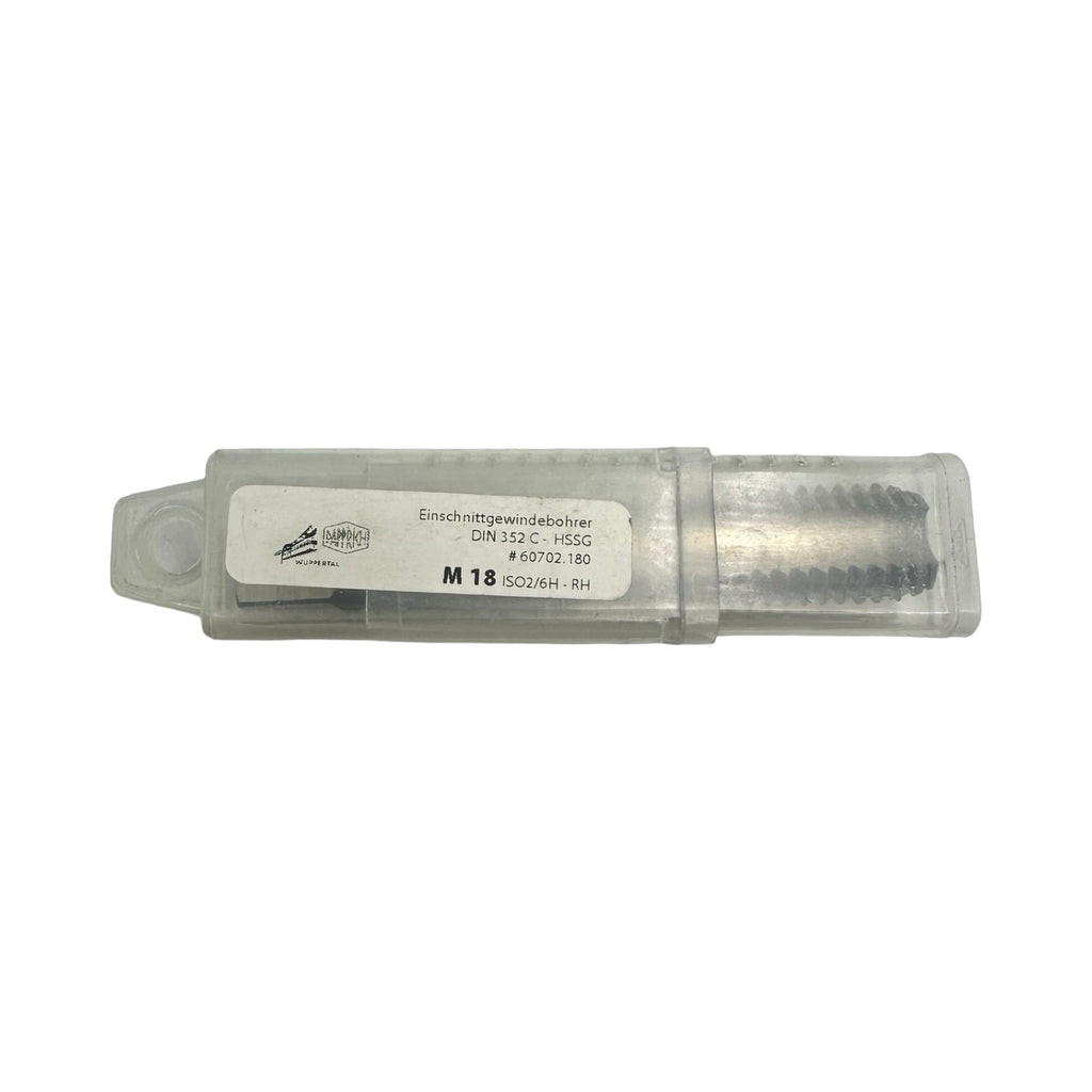M18 Gewindebohrer DIN352-C HSSG ISO2/6H RH Maschinengewindebohrer