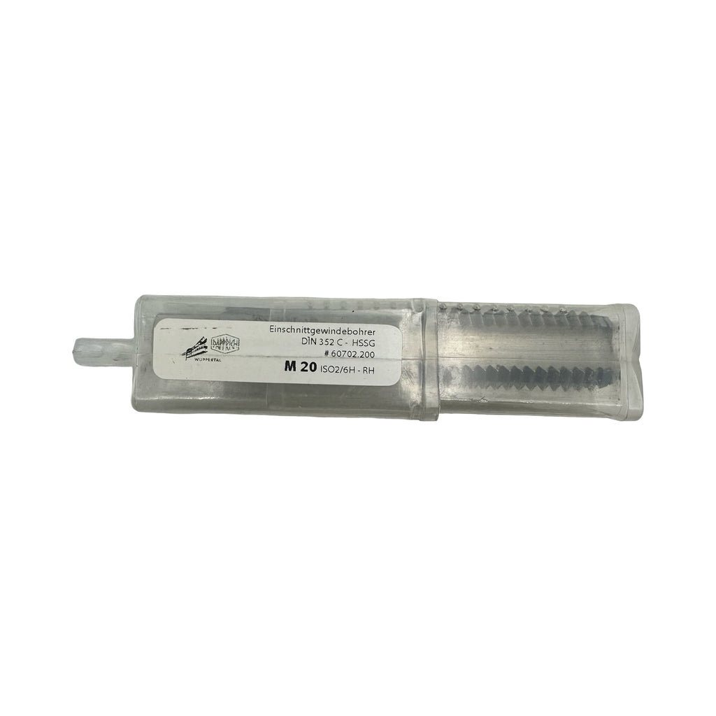 M20 Maschinengewindebohrer HSSG DIN352-C ISO2/6H RH Gewindeschneider
