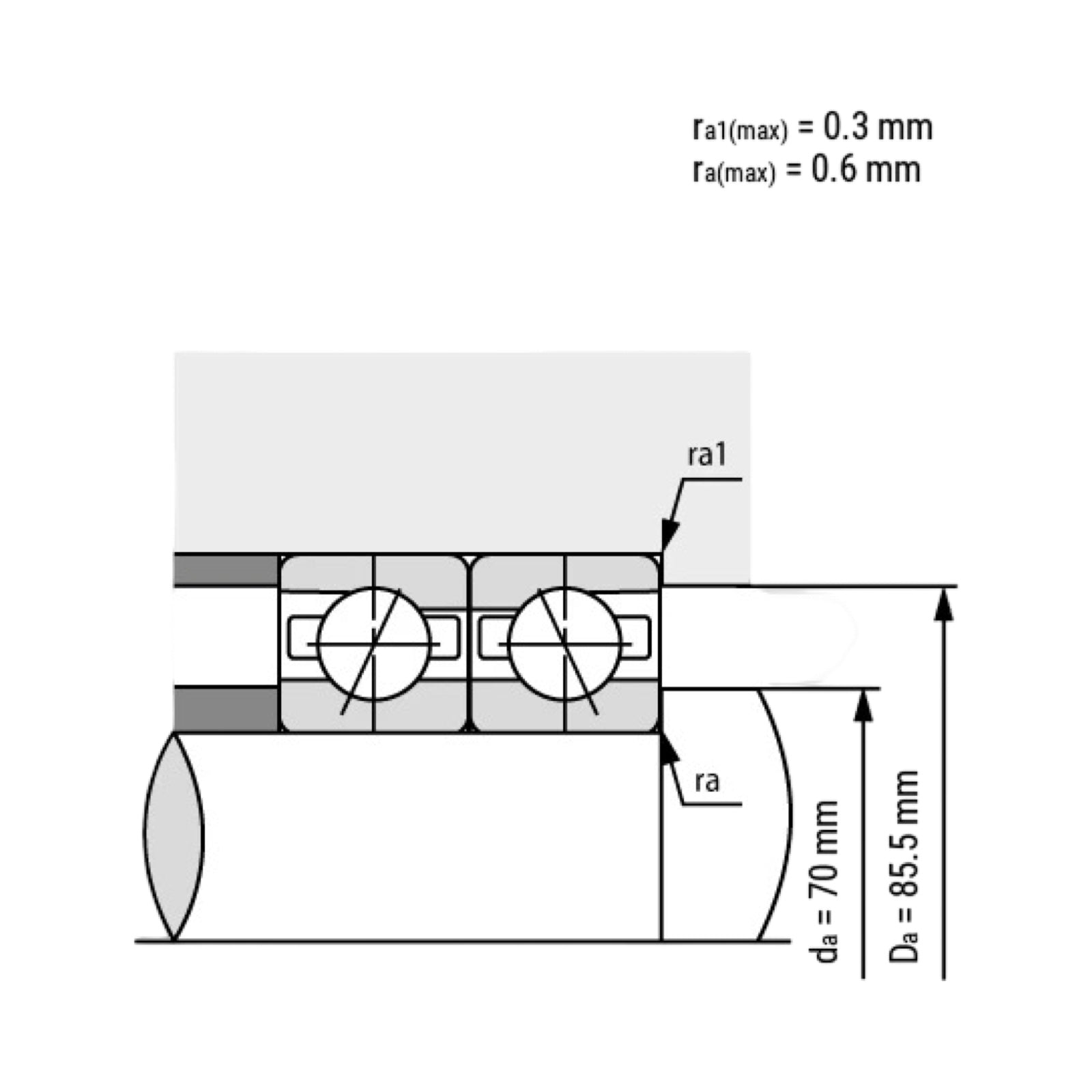 FAG B71913-C-T-P4S-UL Hochpräzisions Schrägkugellager Spindellager