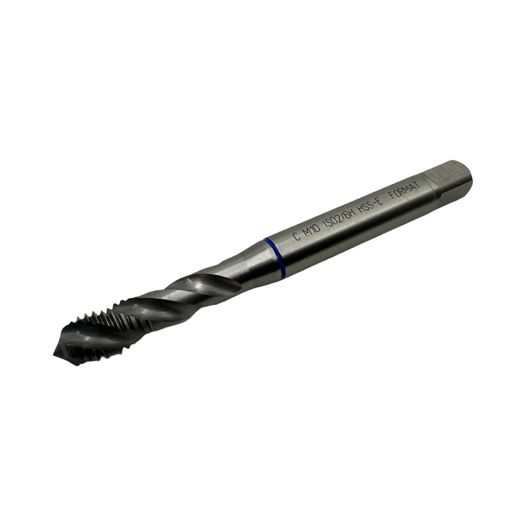 2x FORMAT M10 Maschinengewindebohrer HSS-E DIN371 ISO2/6H Spiralbohrer