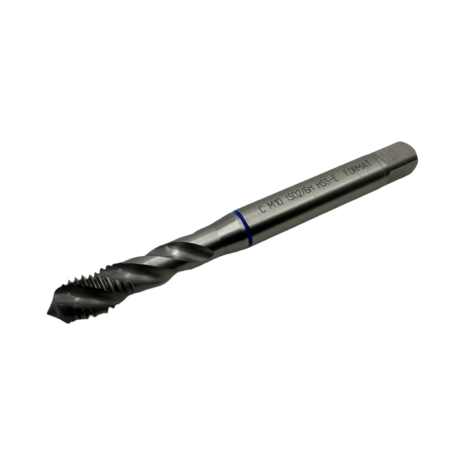 2x FORMAT M10 Maschinengewindebohrer HSS-E DIN371 ISO2/6H Spiralbohrer