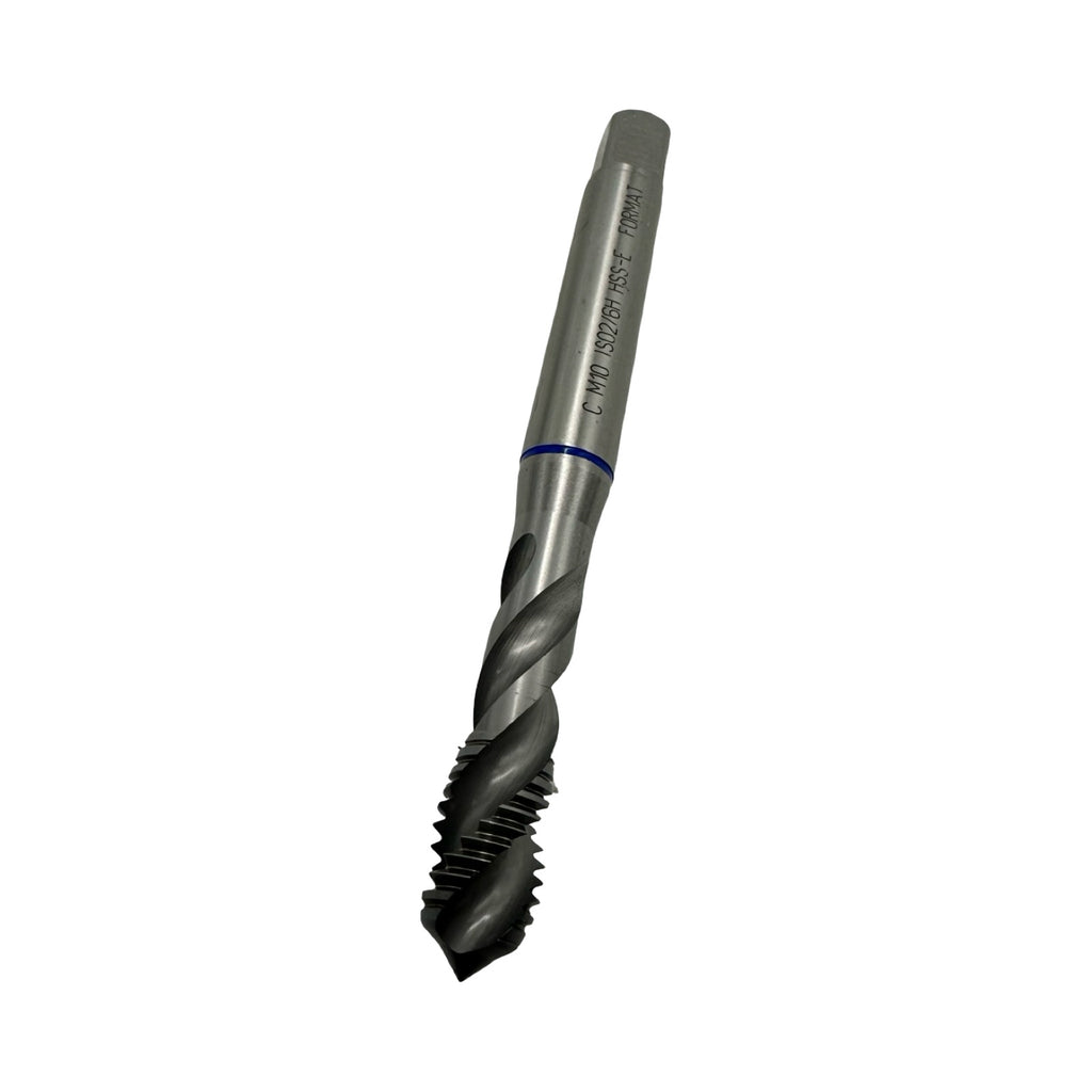 2x FORMAT M10 Maschinengewindebohrer HSS-E DIN371 ISO2/6H Spiralbohrer