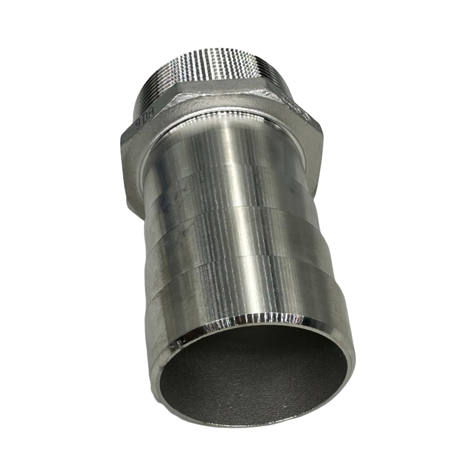 GF+ Edelstahl Schlauchtülle AG Außengewinde Hose Barb Fitting für 50mm Schlauch
