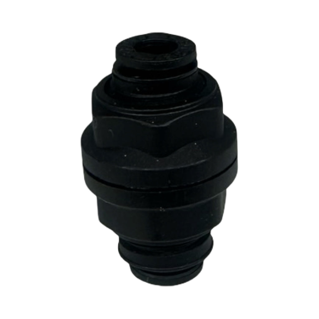 10x Parker Legris 31160400 Pneumatik Steckverschraubung Schott Bulkhead