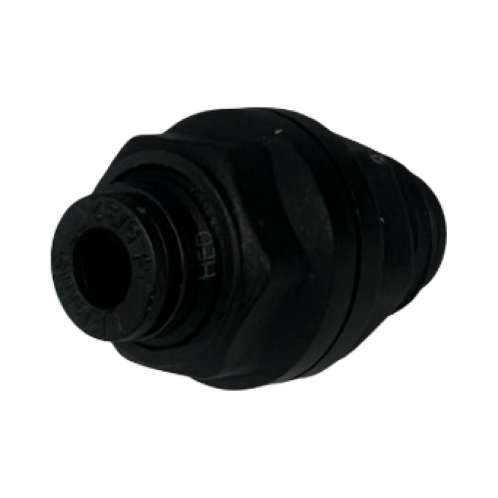 10x Parker Legris 31160400 Pneumatik Steckverschraubung Schott Bulkhead