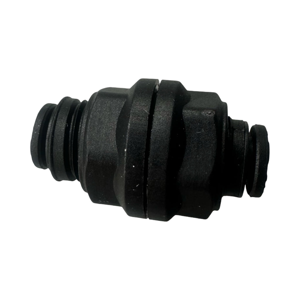 10x Parker Legris 31160400 Pneumatik Steckverschraubung Schott Bulkhead