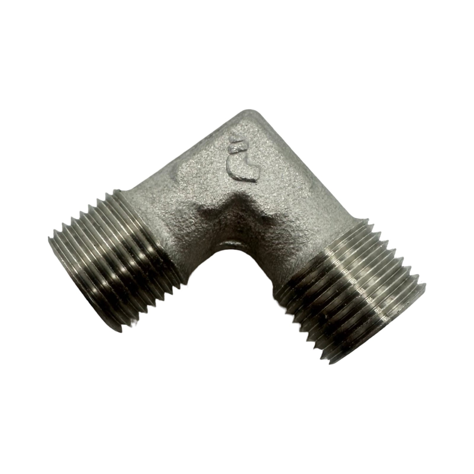 2x Parker Legris 18020800 Winkel Einschraubverschraubung Edelstahl