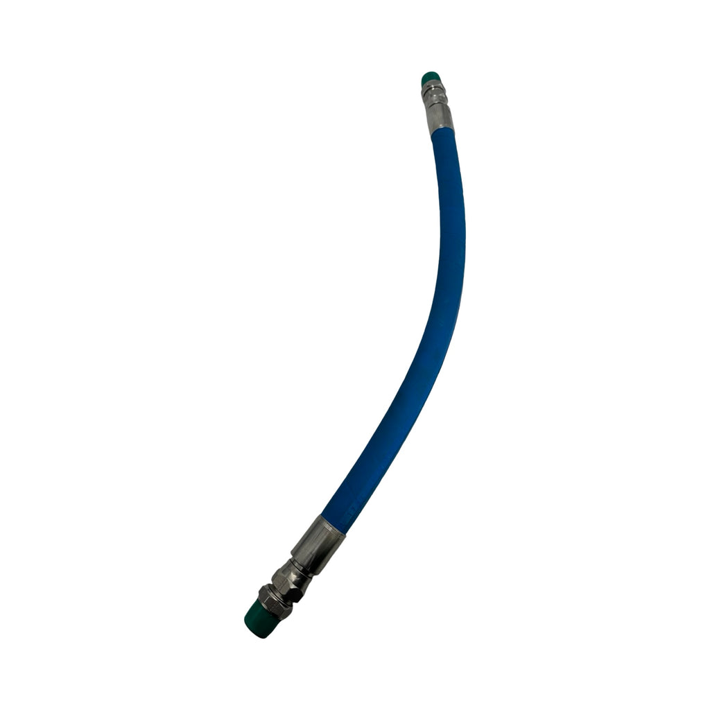 MS FR3TE-12 Edelstahl Hygieneschlauch DN19 71cm Industrieschlauch Blau