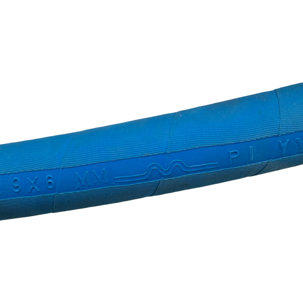 MS FR3TE-12 Edelstahl Hygieneschlauch DN19 71cm Industrieschlauch Blau