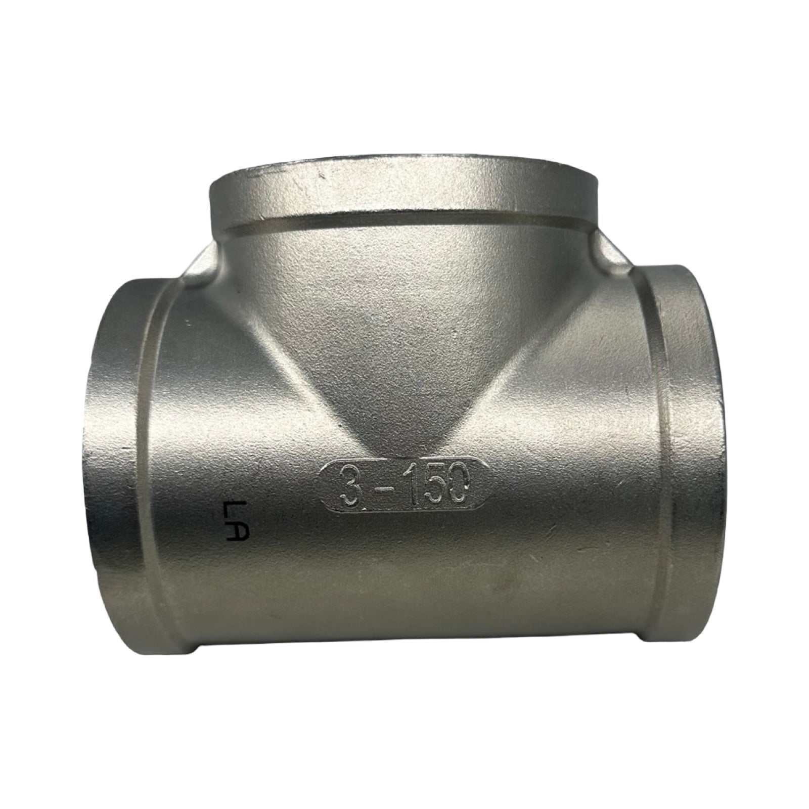 T-Stück NR130-3/VA Edelstahl 3 Zoll Innengewinde IG Rohrfitting Neu
