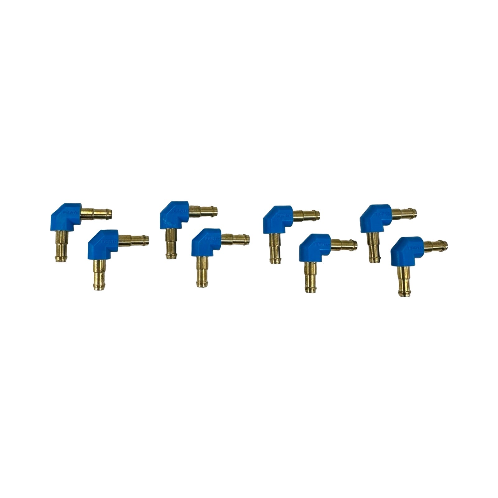8x Festo L-PK-4 9584 Schlauchverbinder Winkel 4mm Barbed L-Connector Neu