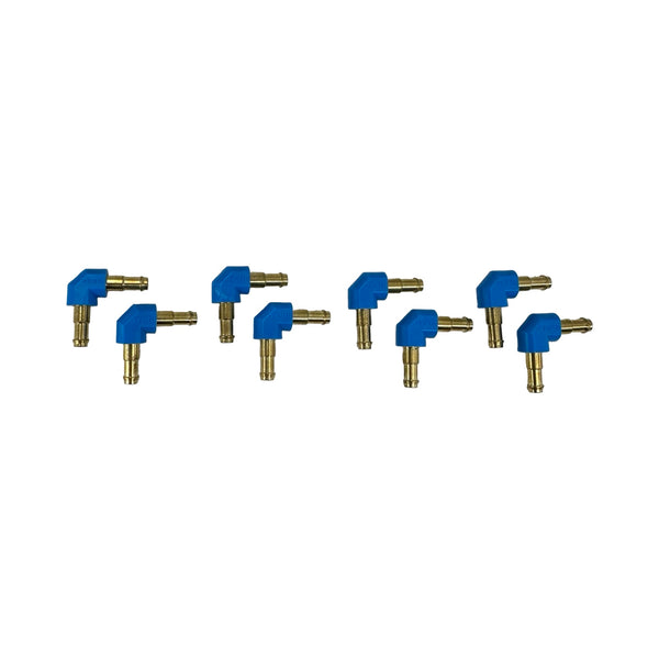 8x Festo L-PK-4 9584 Schlauchverbinder Winkel 4mm Barbed L-Connector Neu