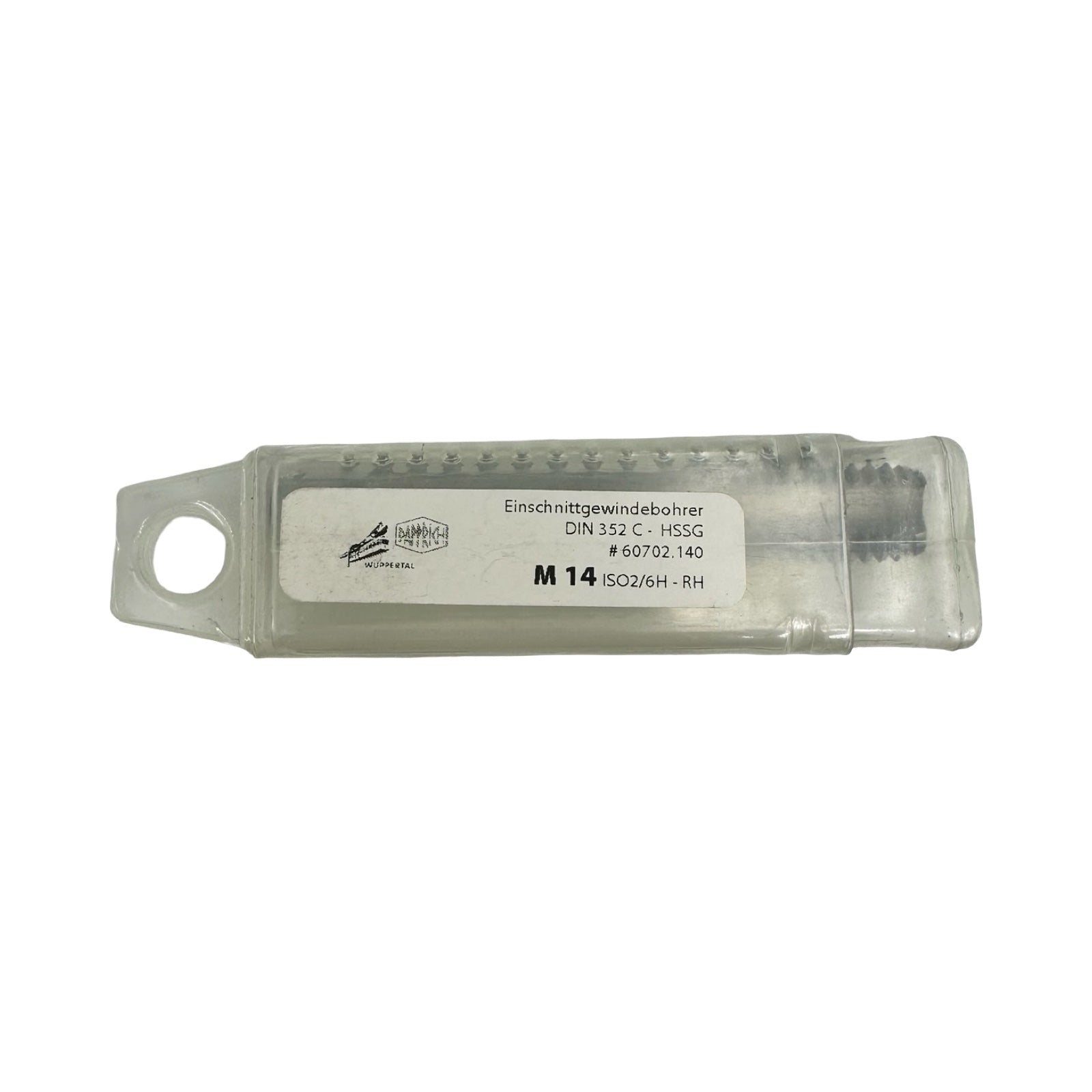 AMPCO Gewindebohrer M14 DIN352 C HSSG ISO2/6H RH Einschnittgewindebohrer
