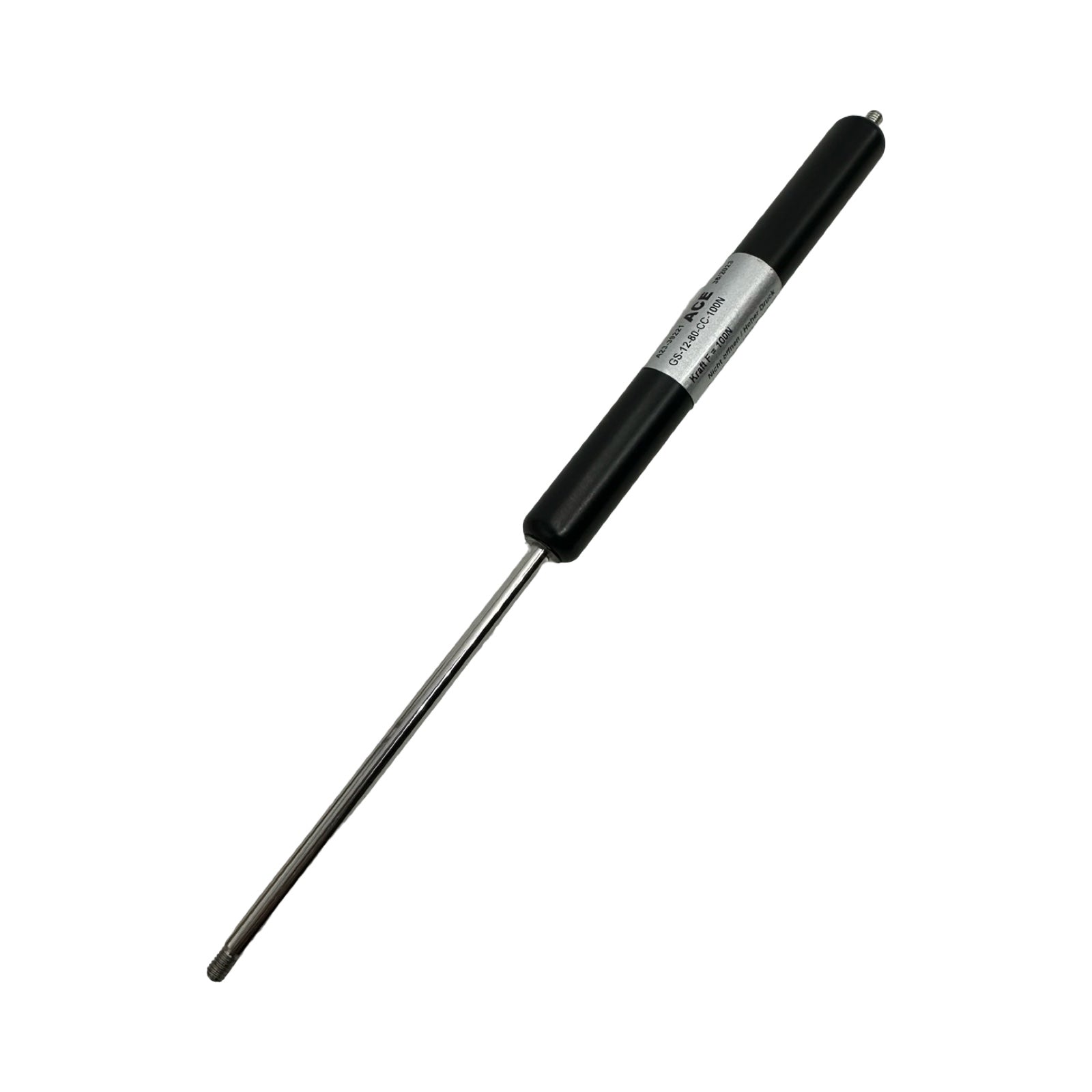 ACE Gasdruckfeder GS-12-80-CC-100N 100N Gasfeder mit Kugelkopf A23-39221
