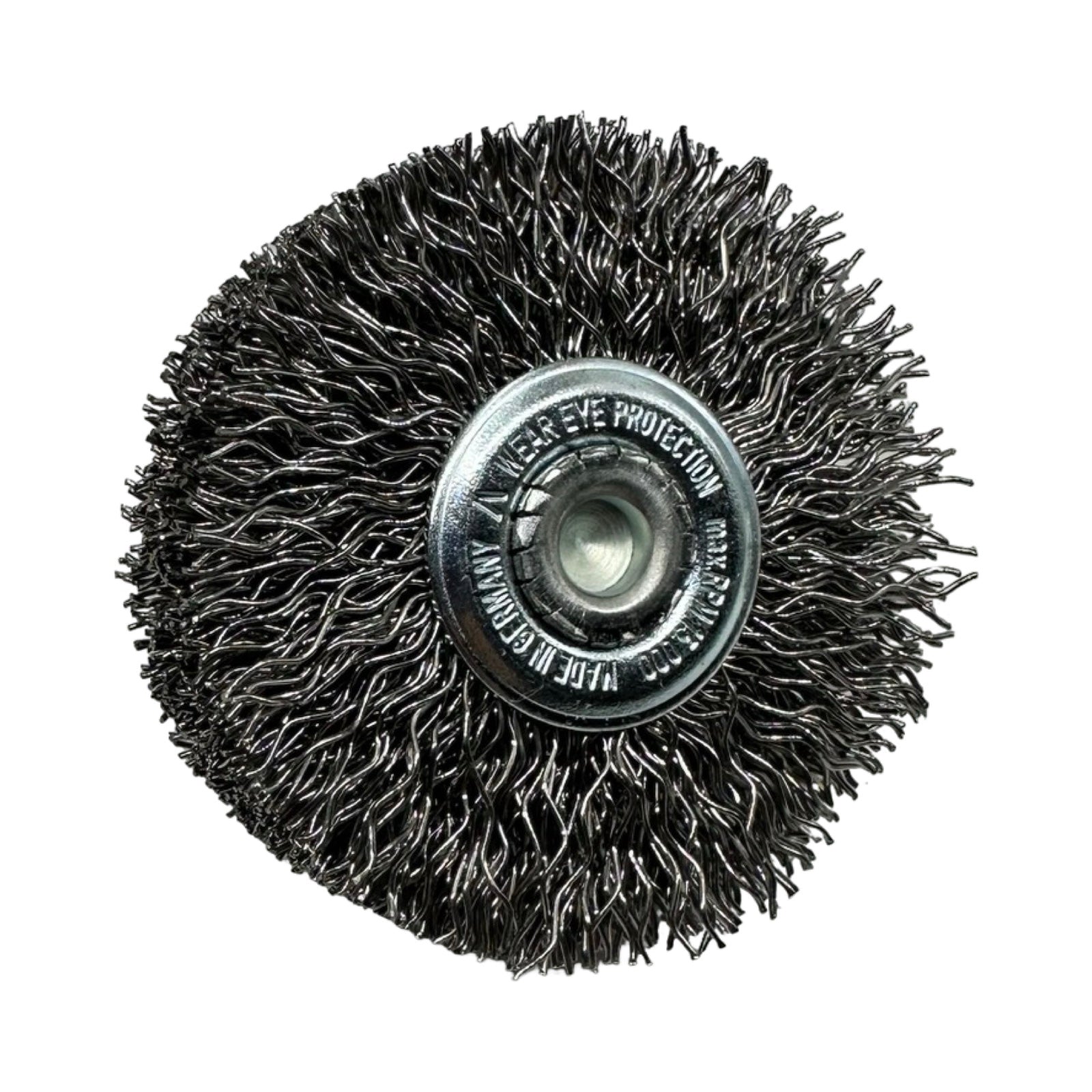 10x LESSMANN Rundbürste mit Schaft 60mm 6mm Stahldraht 0,50 mm Art. 416194