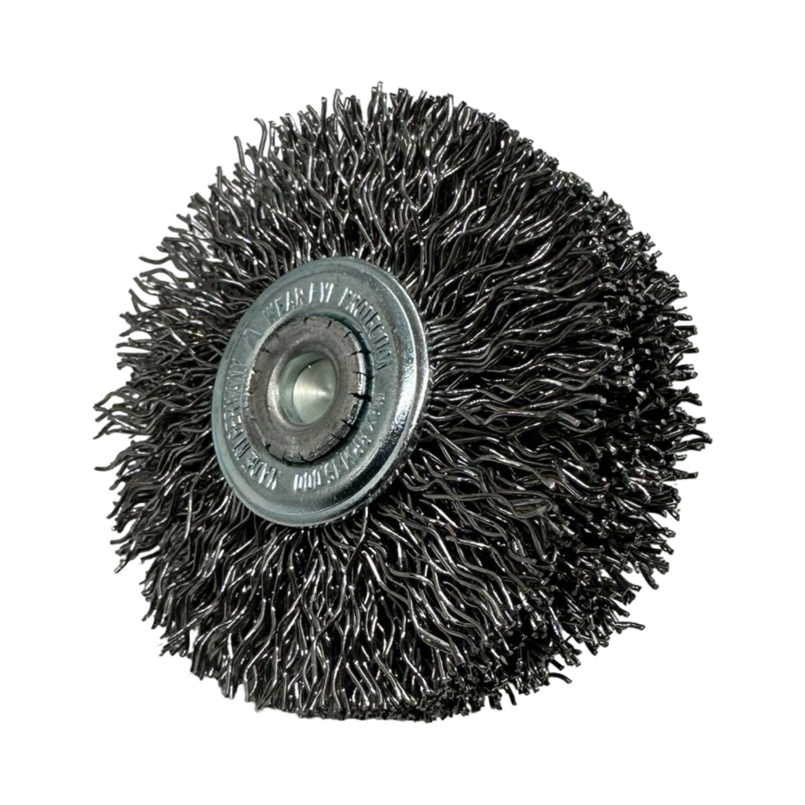 10x LESSMANN Rundbürste mit Schaft 60mm 6mm Stahldraht 0,50 mm Art. 416194