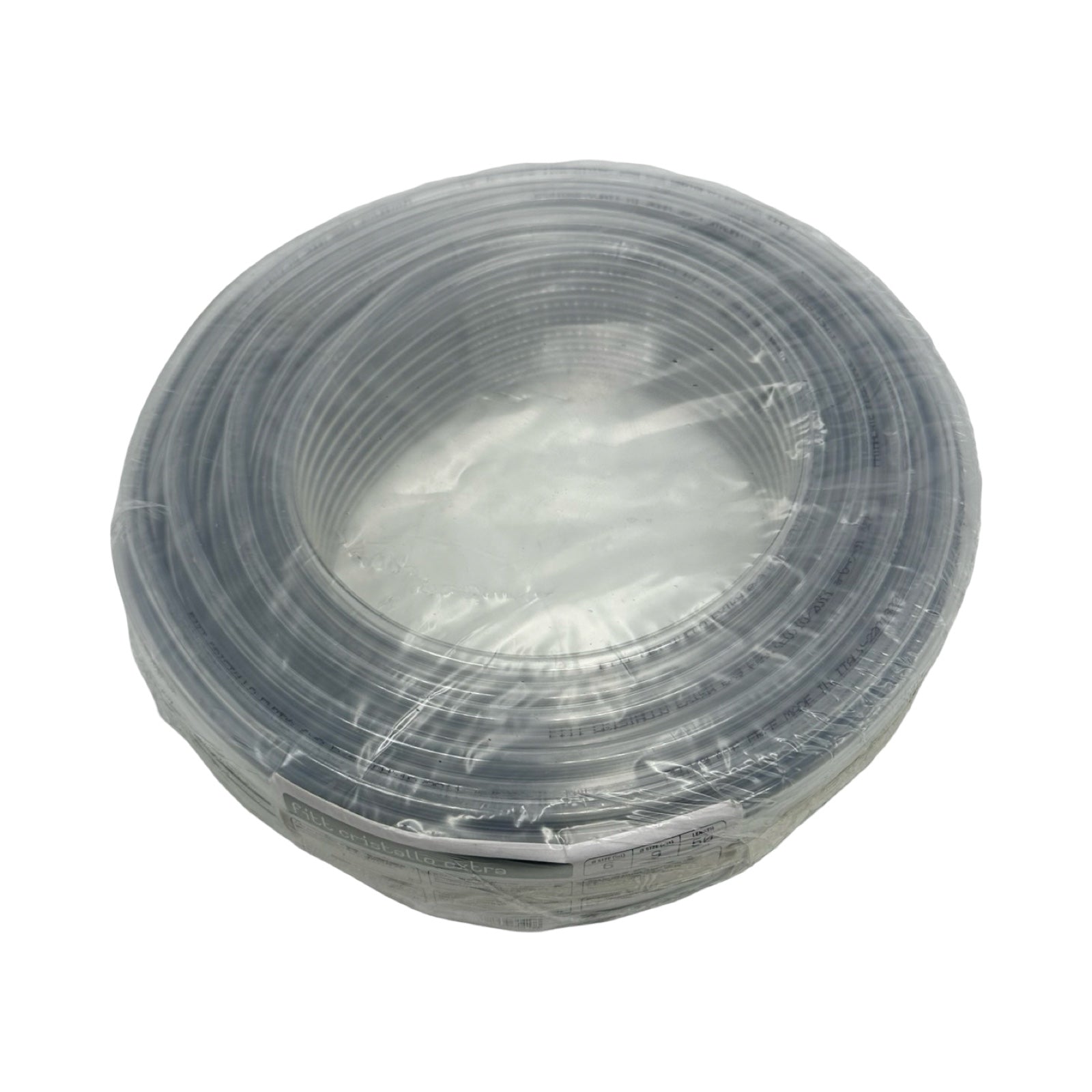FITT Cristallo Extra PVC Schlauch 6x9mm 50m lebensmittelecht transparent klar