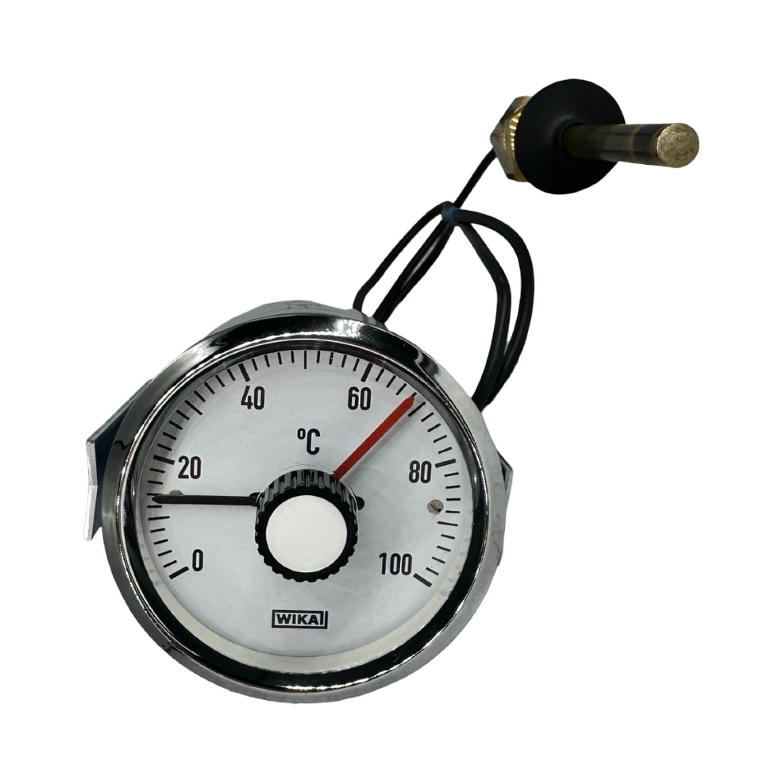 Wika SC1560 Temperaturregler 0–100°C Bimetall Thermostat 14339436 neu