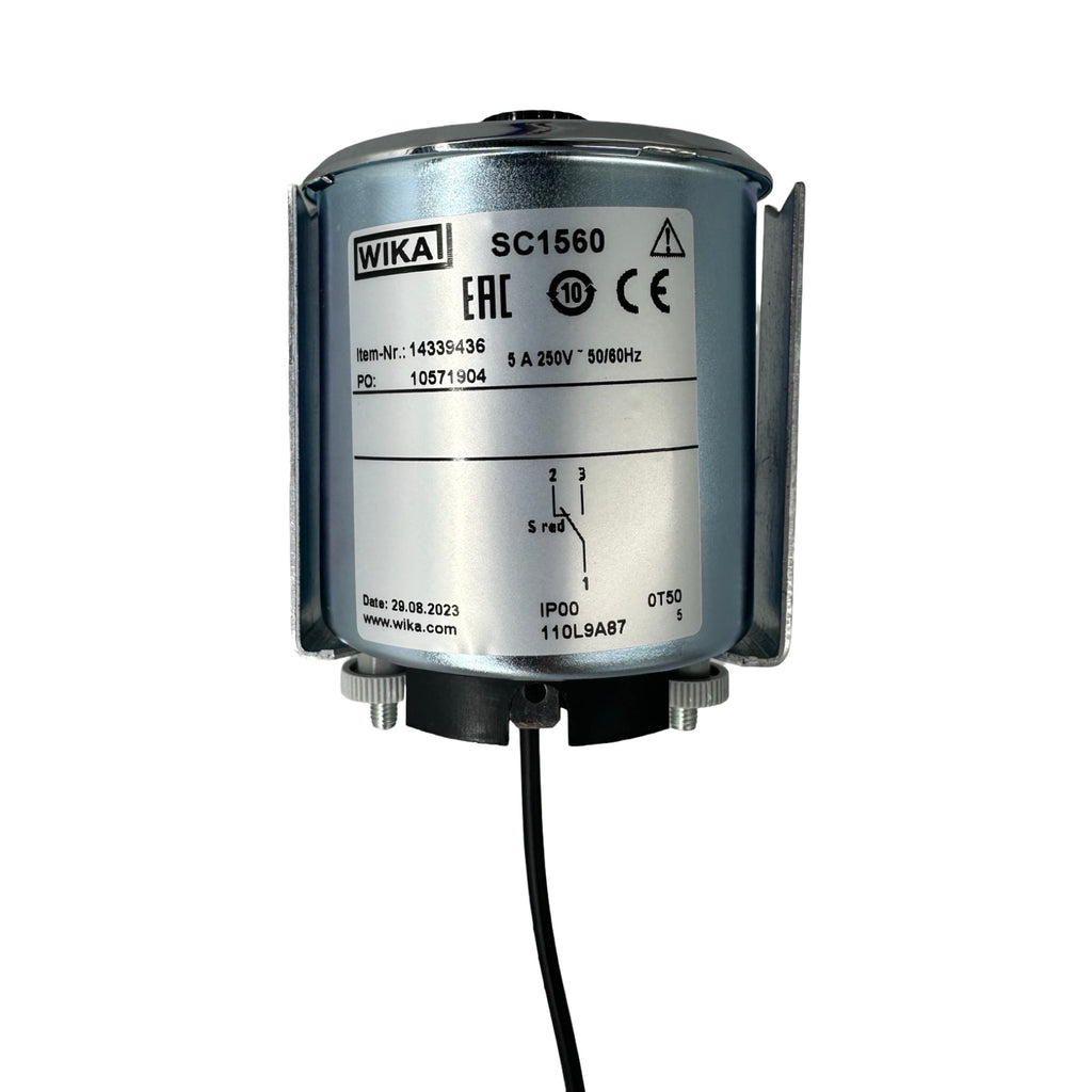Wika SC1560 Temperaturregler 0–100°C Bimetall Thermostat 14339436 neu