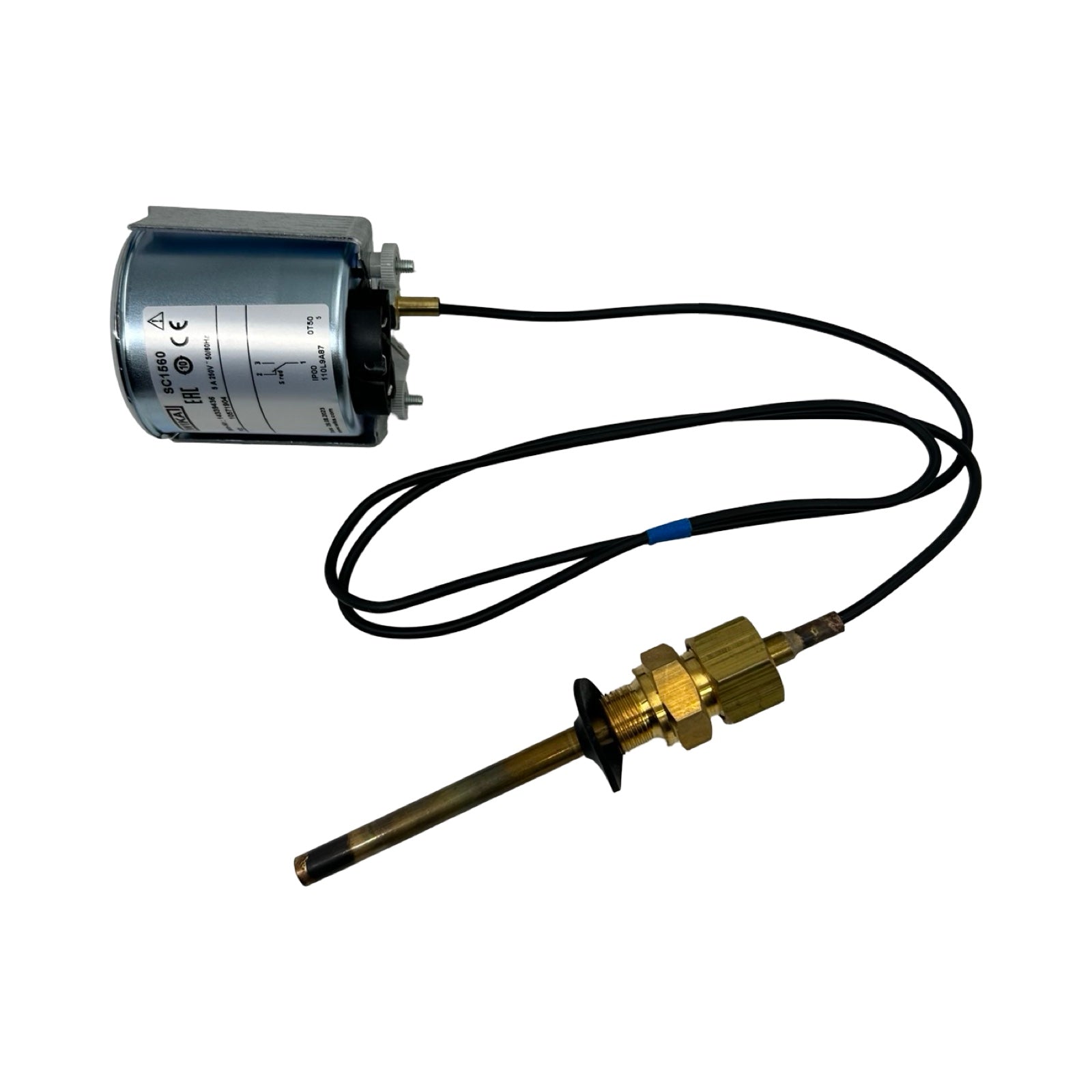 Wika SC1560 Temperaturregler 0–100°C Bimetall Thermostat 14339436 neu