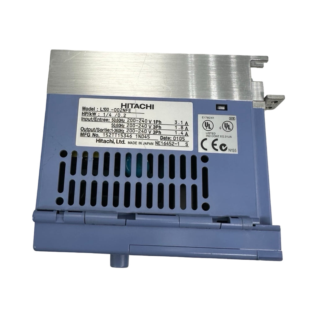 Hitachi L100-005NFE Frequenzumrichter 0,55kW 200-240V VFD Inverter Umrichter
