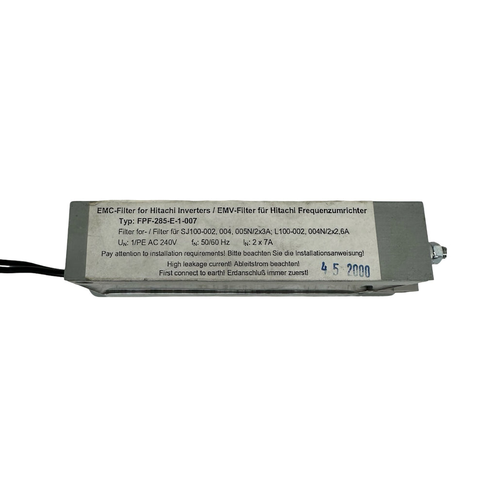Hitachi EMC Filter FPF-285-E-1-007 EMV Filter für Frequenzumrichter L100 SJ100