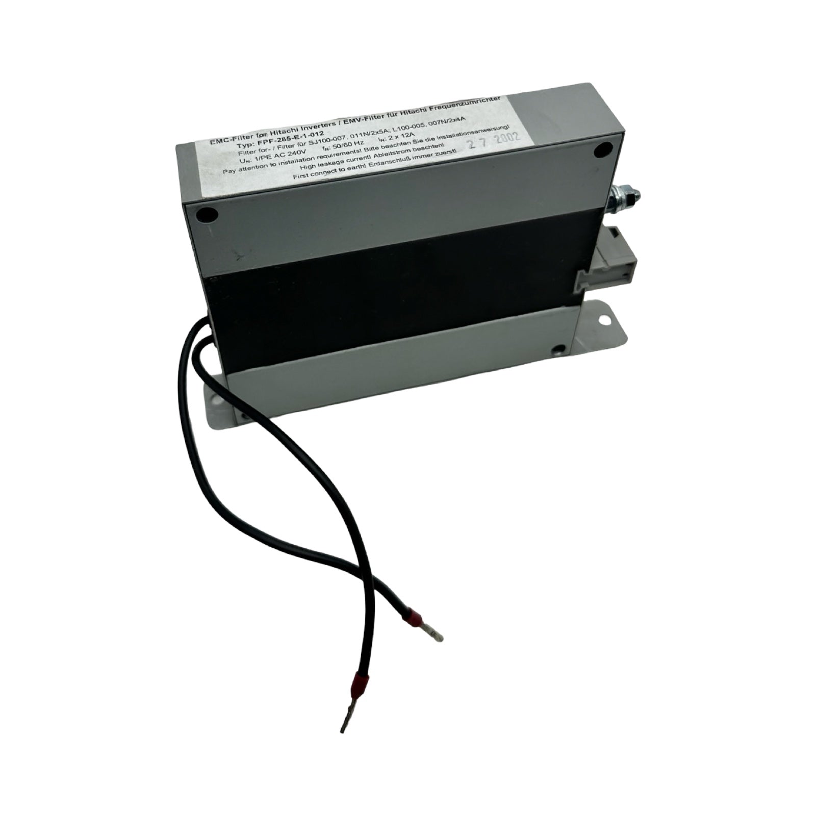 Hitachi EMC Filter FPF-285-E-1-012 EMV Filter für Frequenzumrichter L100 SJ100