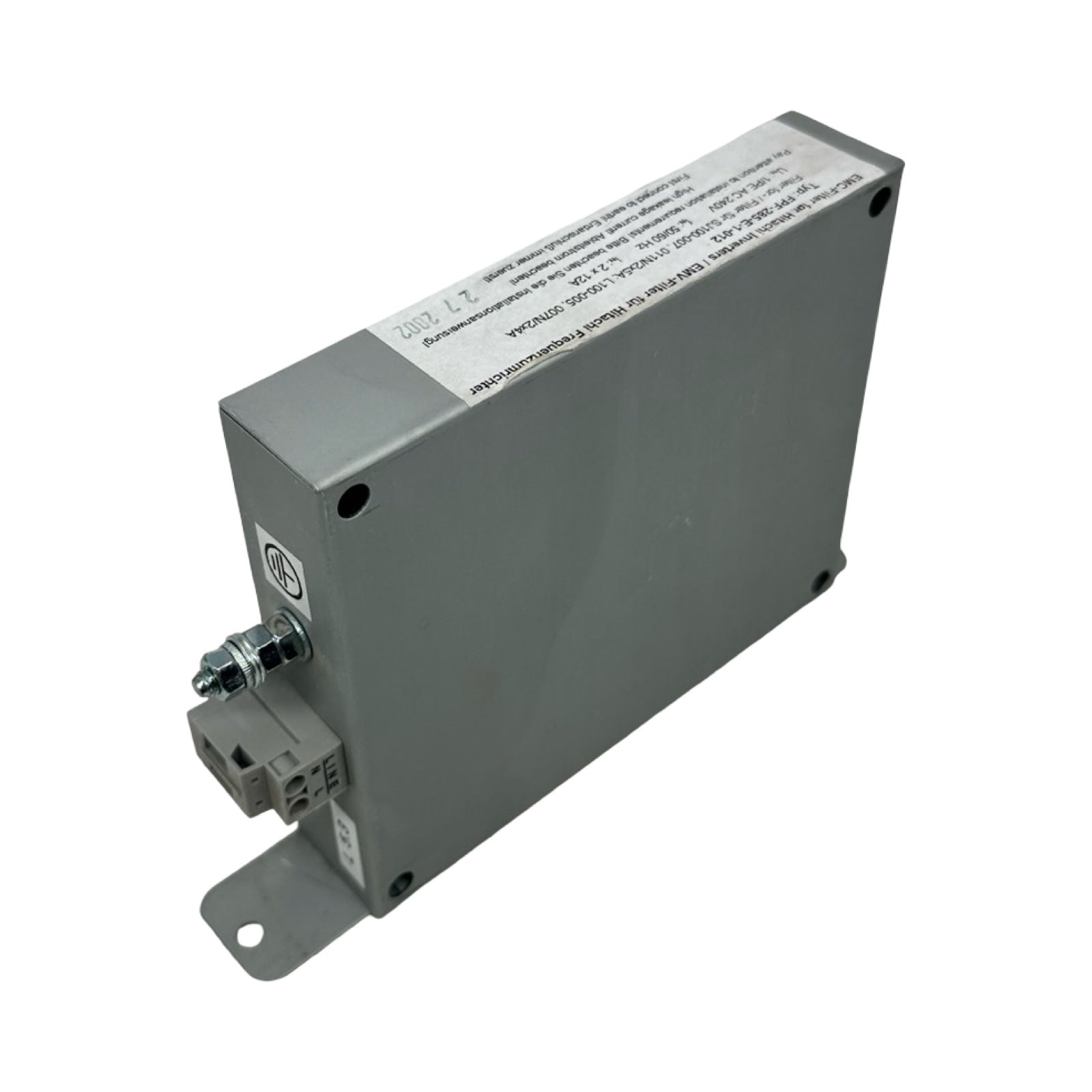Hitachi EMC Filter FPF-285-E-1-012 EMV Filter für Frequenzumrichter L100 SJ100