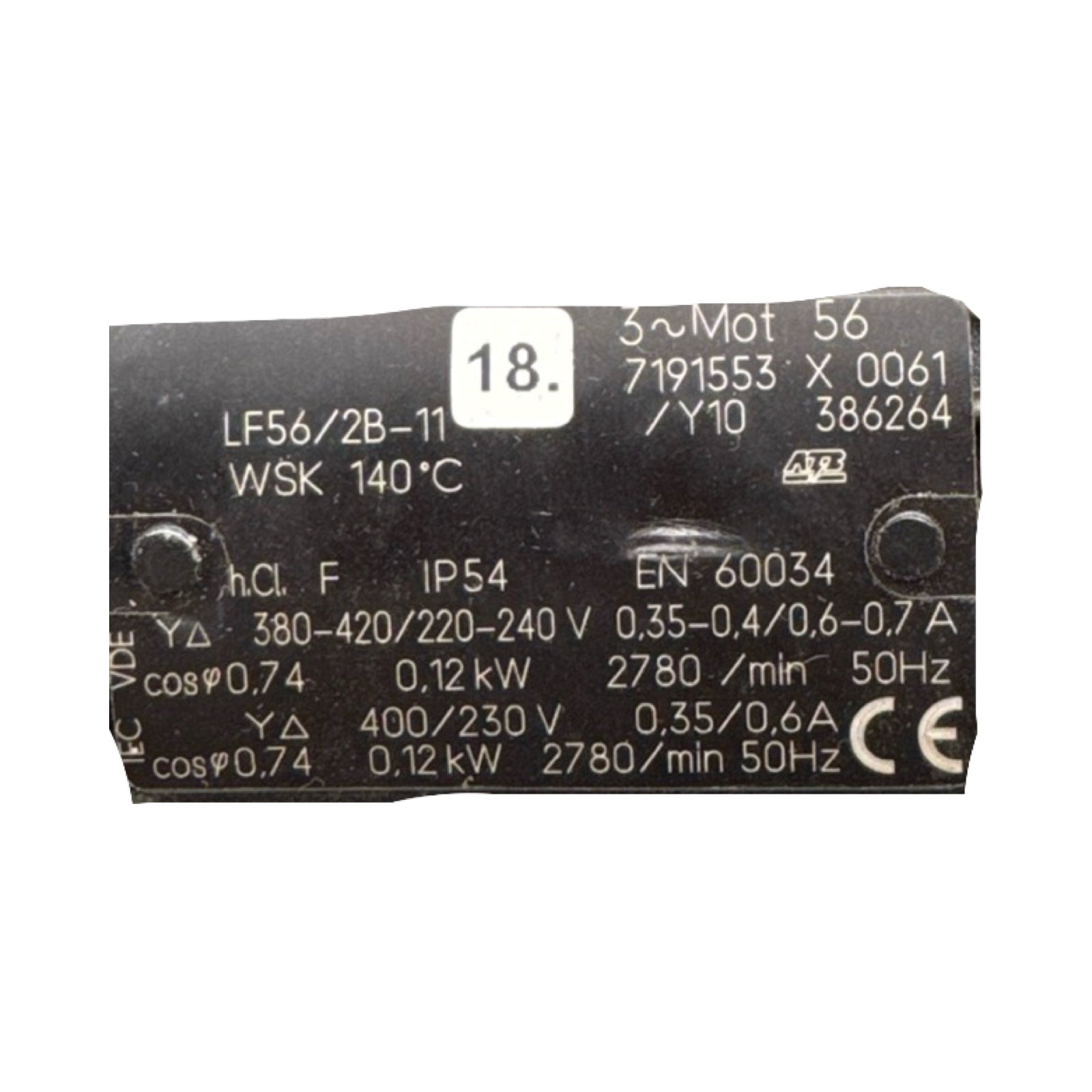 GEFEG DF9582Z000030403 Getriebemotor SG15 230/400V IP54 218W Getriebe Antrieb