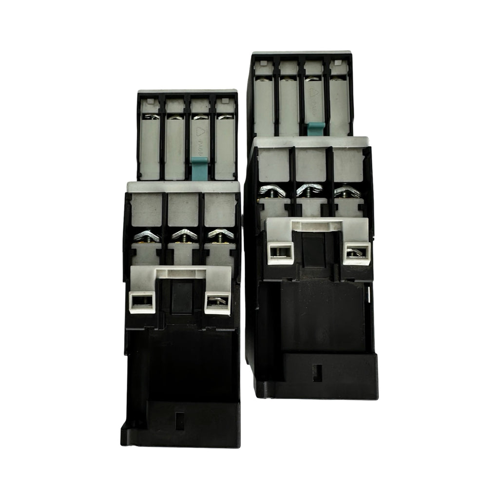 2x Siemens 3RT1026-1B Leistungsschütz 25A 230V AC + 3RH1921-1HA22 Hilfskontakt