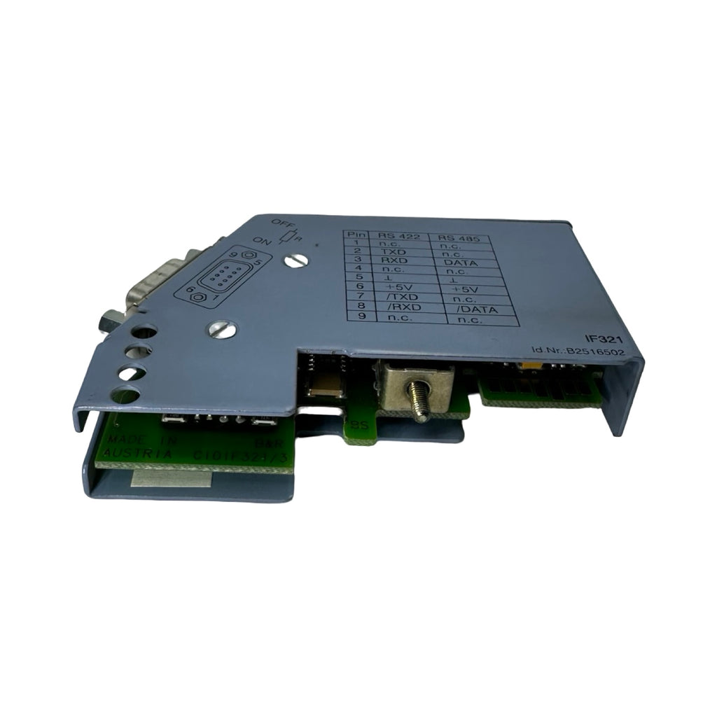 B&R IF321.7 Kommunikationsmodul RS422 RS485 COMM IF Interface Modul 7IF321.7