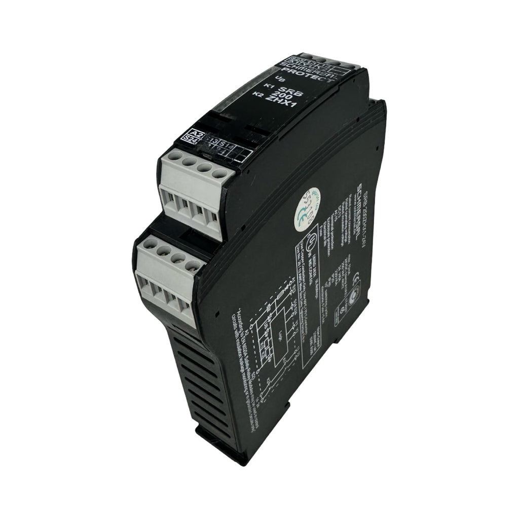 Schmersal SRB 200ZHX1-24V Sicherheitsrelais Safety Relay Modul 24VDC 2 NO