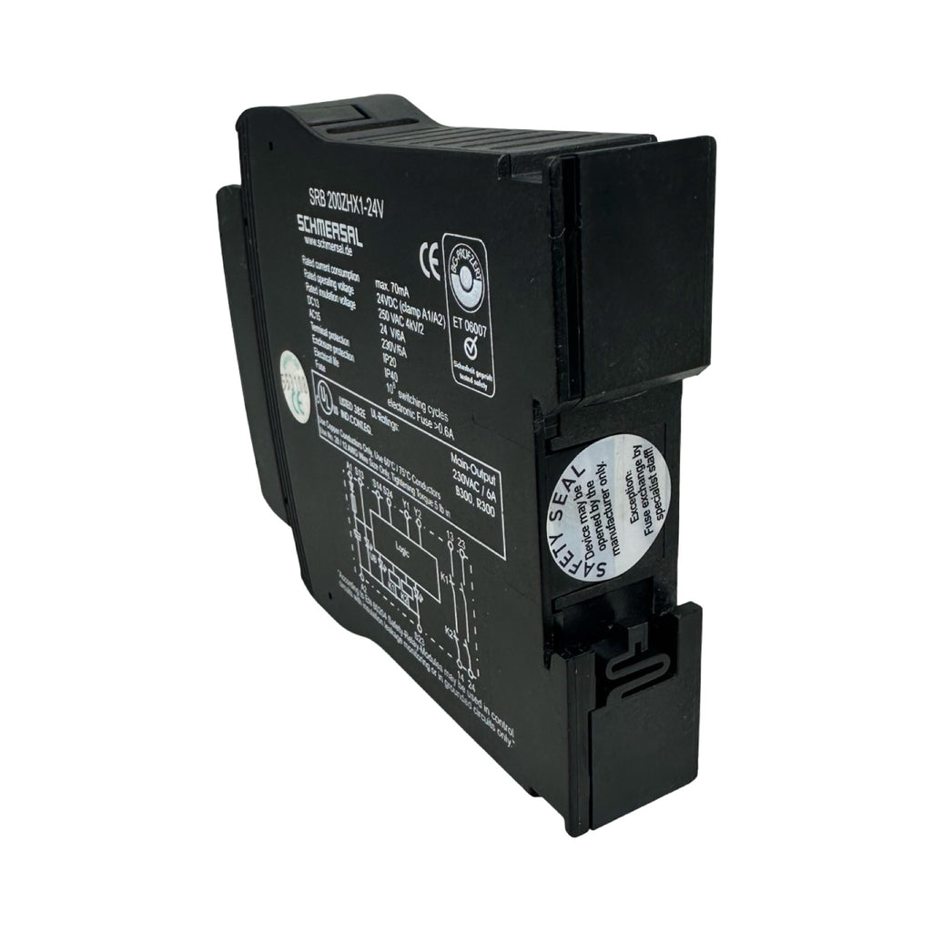 Schmersal SRB 200ZHX1-24V Sicherheitsrelais Safety Relay Modul 24VDC 2 NO