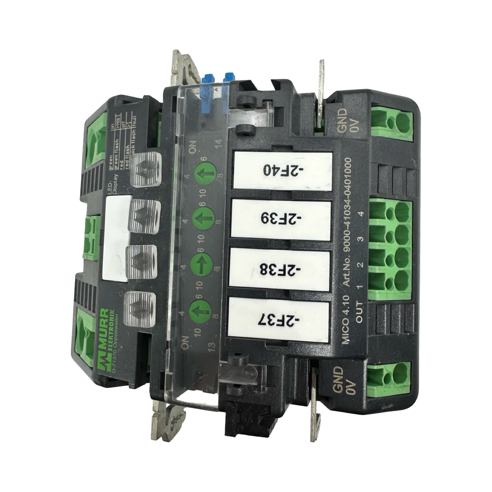 Murr MICO 4.10 9000-41034-0401000 elektronische Sicherung 24VDC 4 Kanal