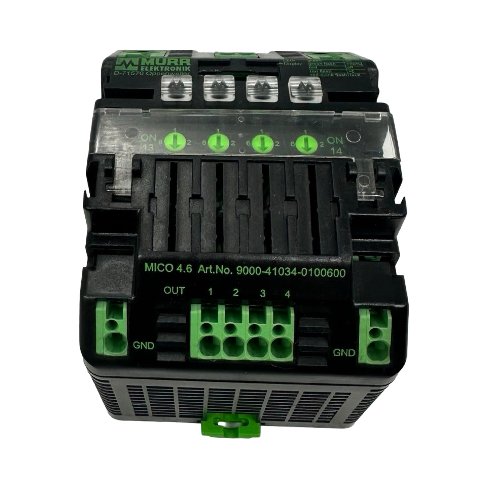 Murr MICO 4.6 9000-41034-0100600 elektronisches Sicherungsmodul 24VDC
