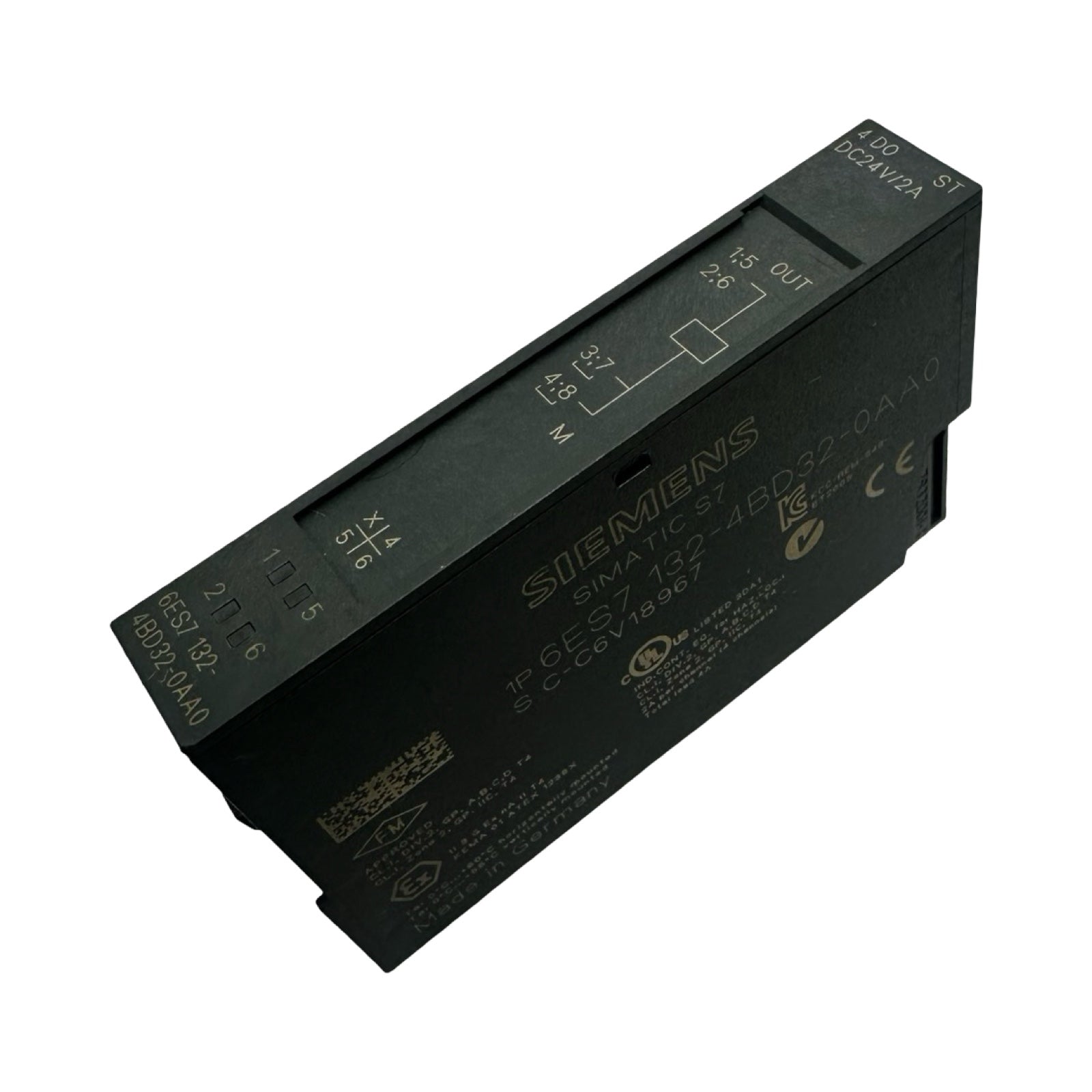 Siemens SIMATIC ET200S 6ES7132-4BD32-0AA0 4DO DC24V 2A Digitalausgang Modul