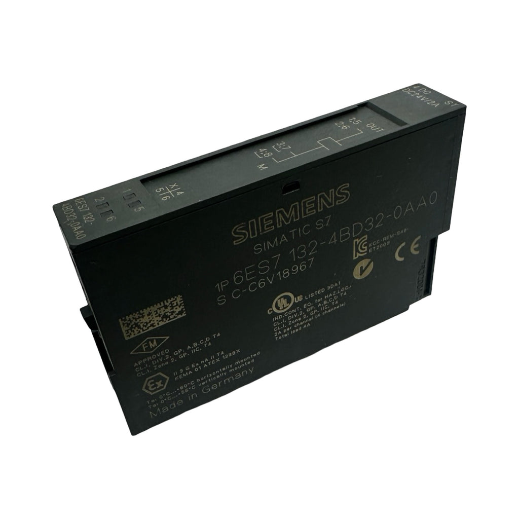 Siemens SIMATIC ET200S 6ES7132-4BD32-0AA0 4DO DC24V 2A Digitalausgang Modul