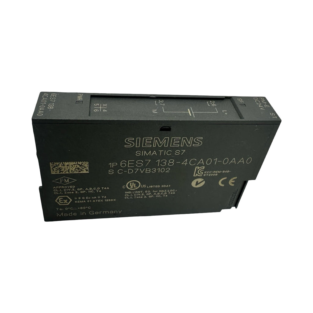 Siemens SIMATIC ET200S 6ES7138-4CA01-0AA0 PM-E ST Powermodul DC24V Modul