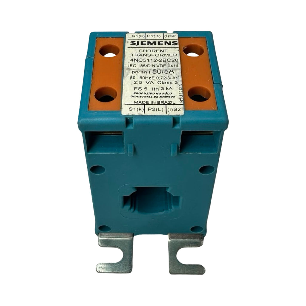 Siemens 4NC5112-2BC20 Stromwandler Current Transformer 50/5A 2,5VA Klasse 3