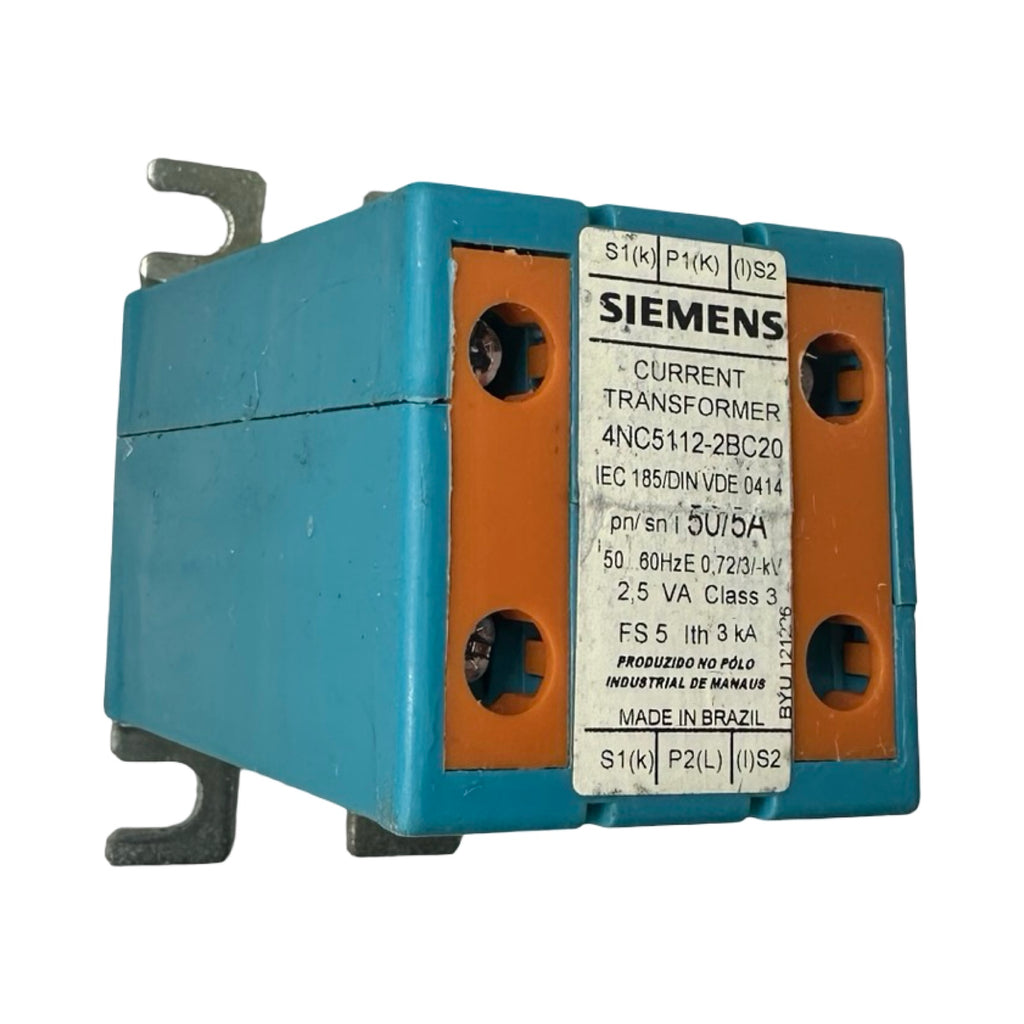 Siemens 4NC5112-2BC20 Stromwandler Current Transformer 50/5A 2,5VA Klasse 3