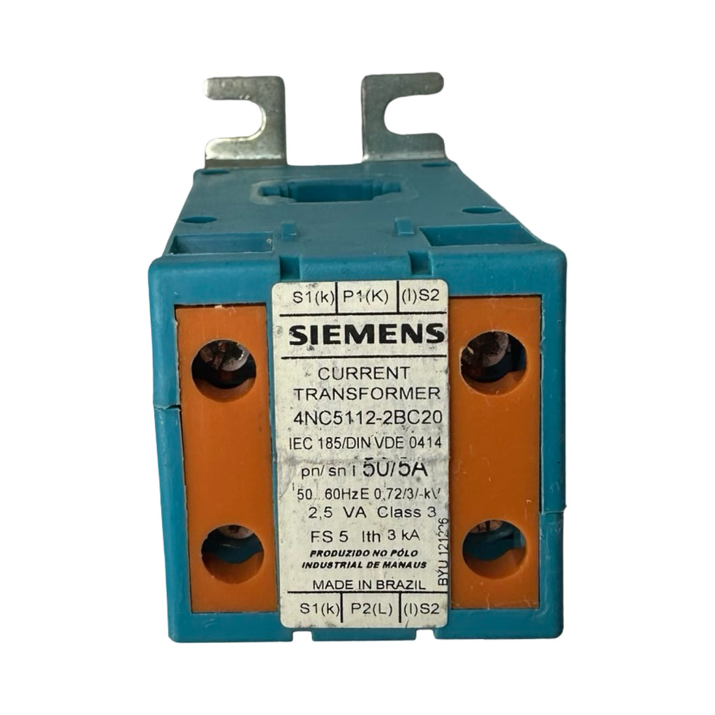 Siemens 4NC5112-2BC20 Stromwandler Current Transformer 50/5A 2,5VA Klasse 3