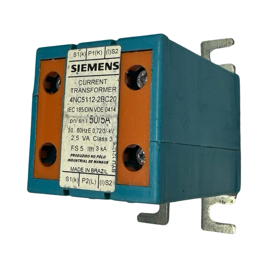 Siemens 4NC5112-2BC20 Stromwandler Current Transformer 50/5A 2,5VA Klasse 3