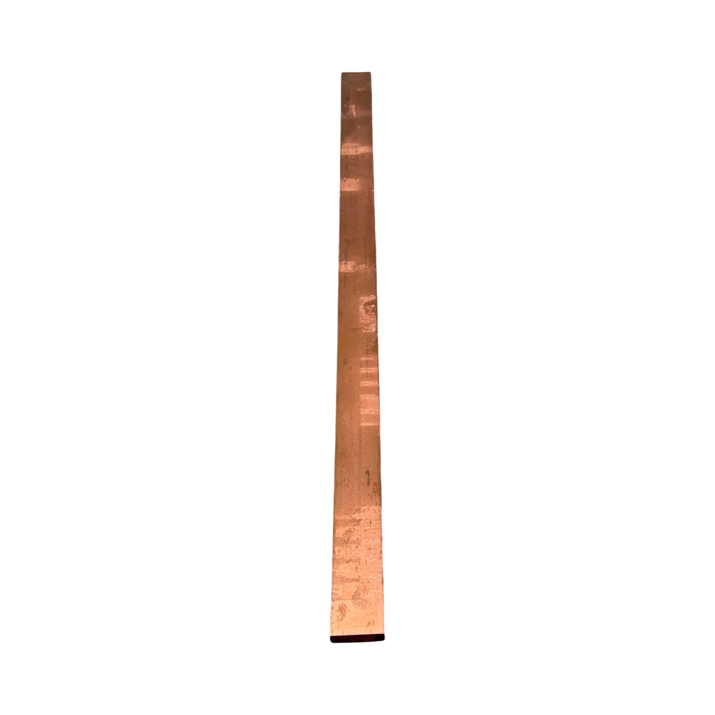 Kupfer Flachstange 570x30x10mm 1,5kg Cu massiv Metall Kupferleiste