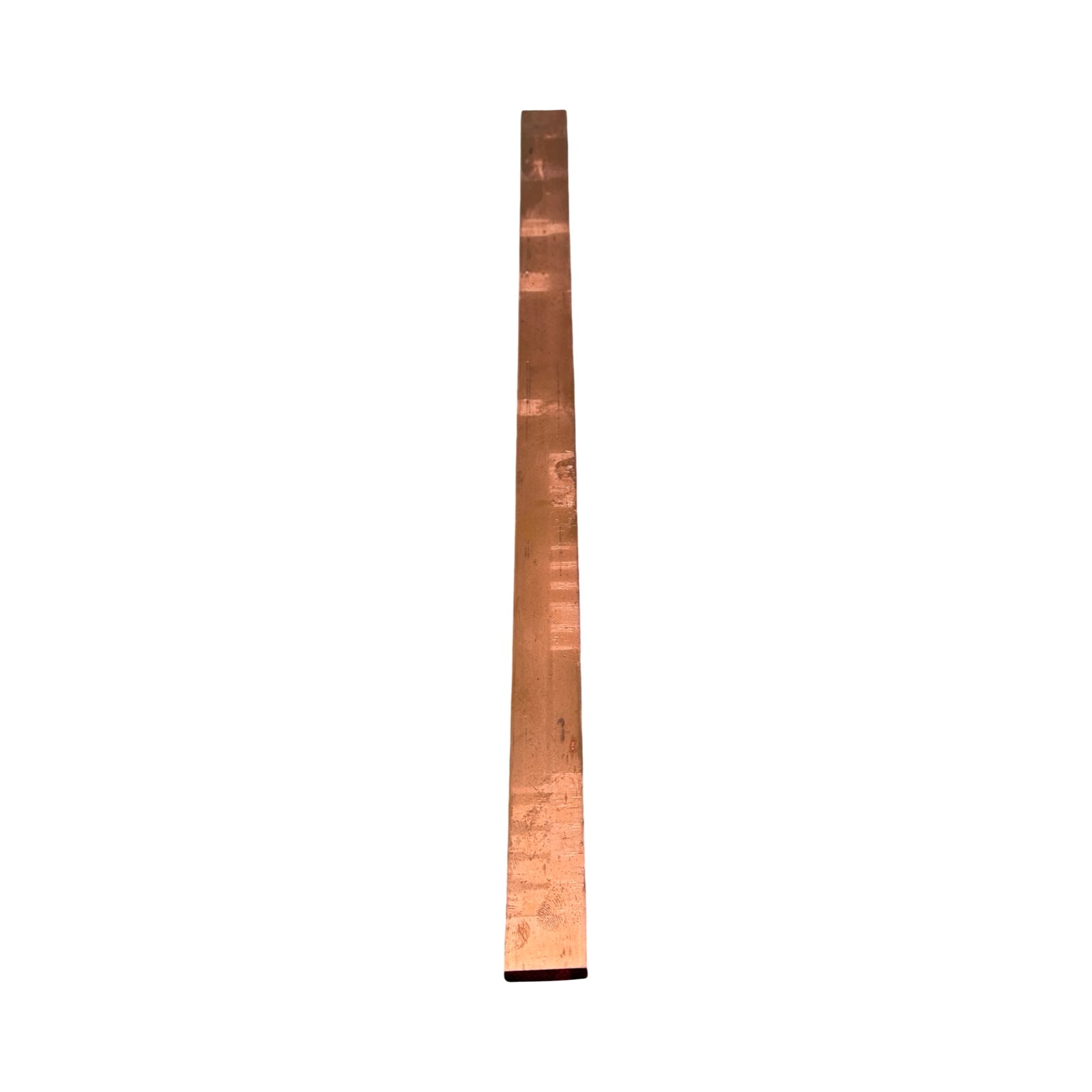 Kupfer Flachstange 570x30x10mm 1,5kg Cu massiv Metall Kupferleiste