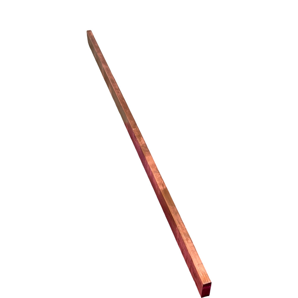 Kupfer Flachstange 570x30x10mm 1,5kg Cu massiv Metall Kupferleiste
