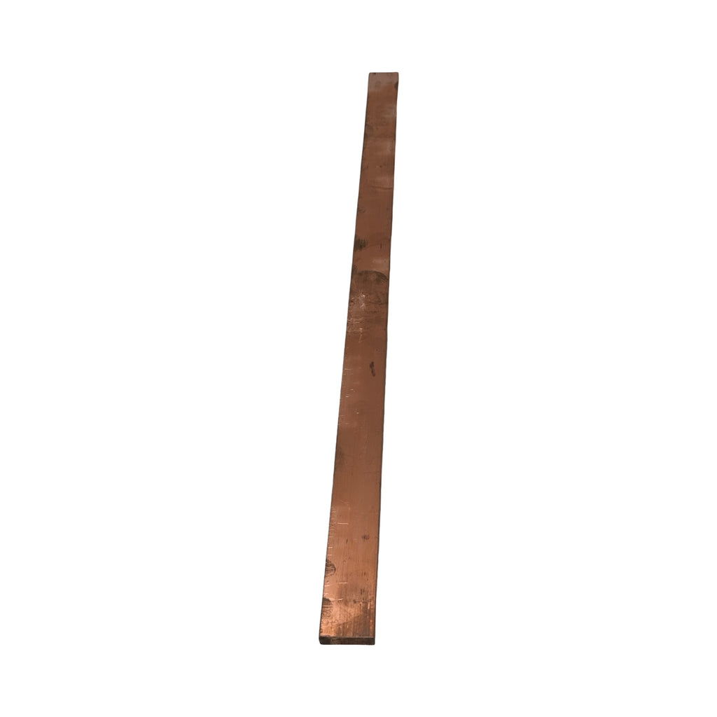 Kupfer Flachstange 570x30x10mm 1,5kg Cu massiv Metall Kupferleiste